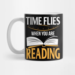 Time Flies When You Are Reading Mug